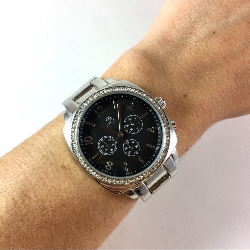 JS Rhinestone Watch